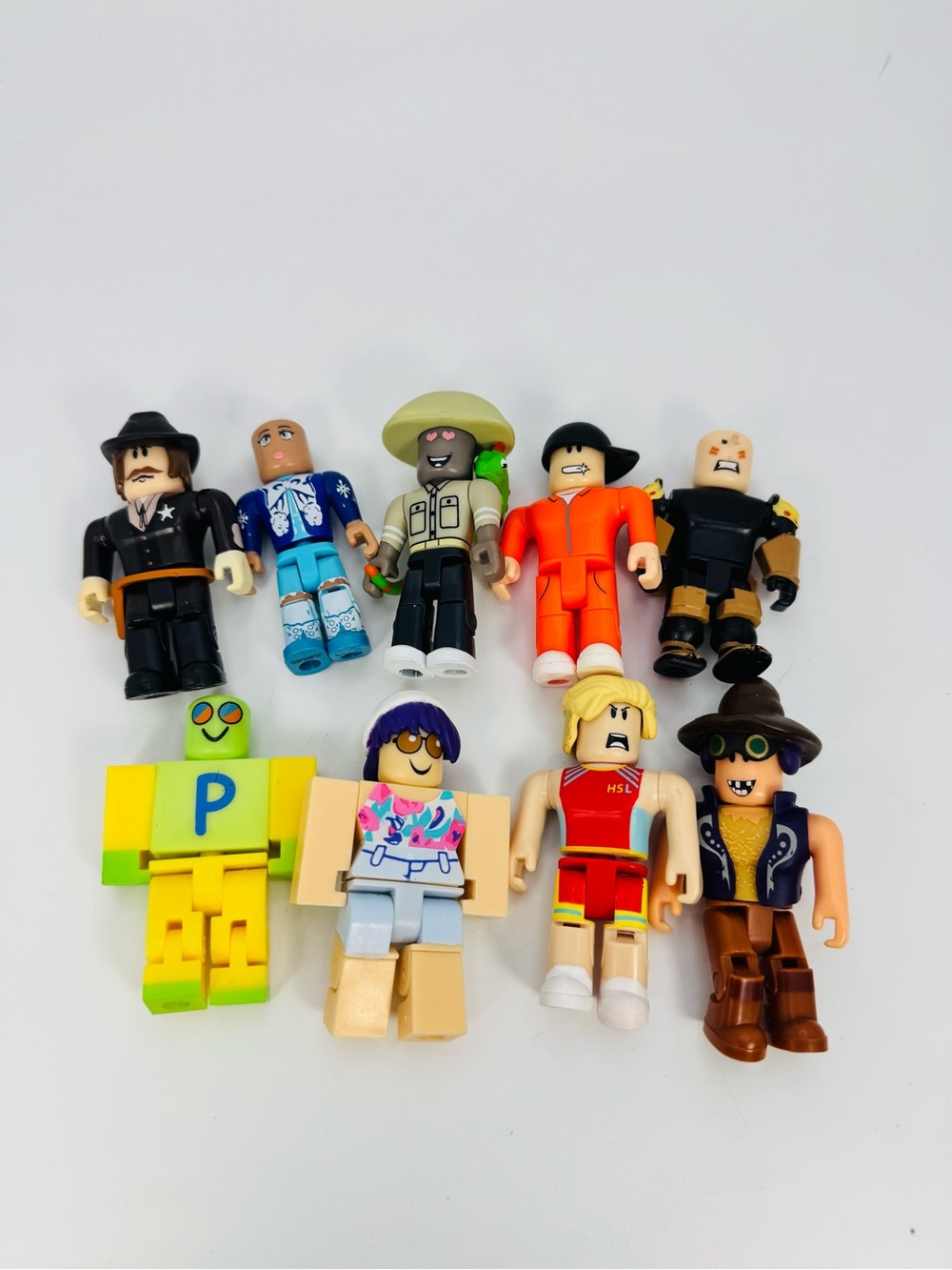Roblox Action Figure Toy Lot Mixed 9 Figures No Codes